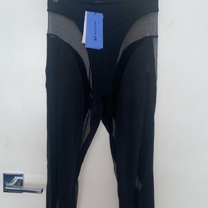 Mugler H&M mesh leggings size 6